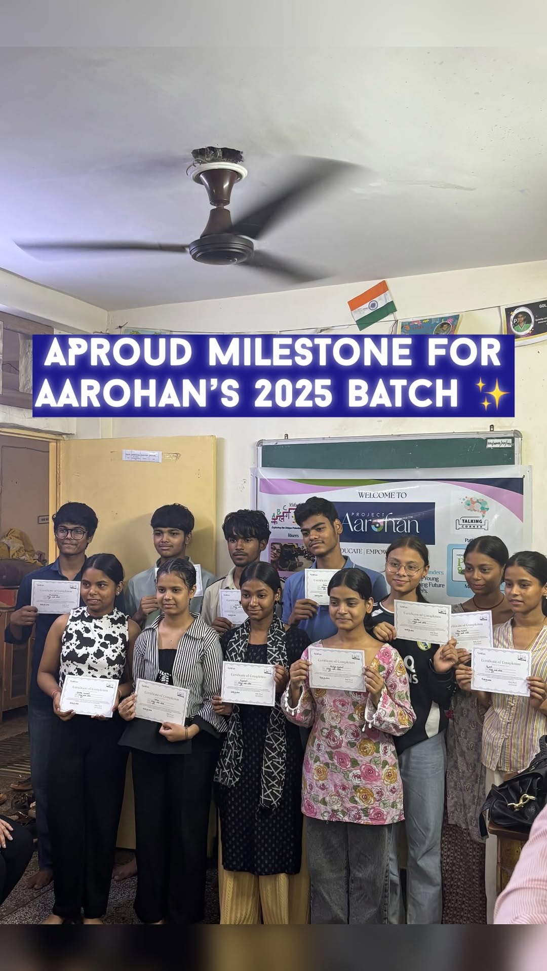 Instagram post from @projectaarohanorg